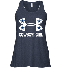 Dallas Cowboys Girl Under Armour Football Tank - giftteeshirt4u