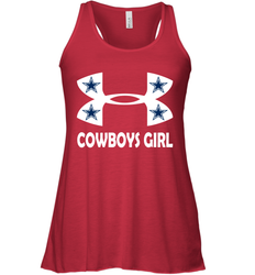 Dallas Cowboys Girl Under Armour Football Tank - giftteeshirt4u