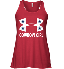 Dallas Cowboys Girl Under Armour Football Tank - giftteeshirt4u