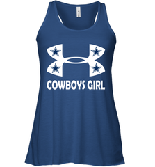 Dallas Cowboys Girl Under Armour Football Tank - giftteeshirt4u