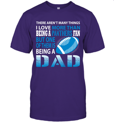 I Love More Than Being A Carolina Panthers Fan Being A Dad Football T-Shirt - giftteeshirt4u