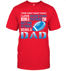 I Love More Than Being A Carolina Panthers Fan Being A Dad Football T-Shirt - giftteeshirt4u