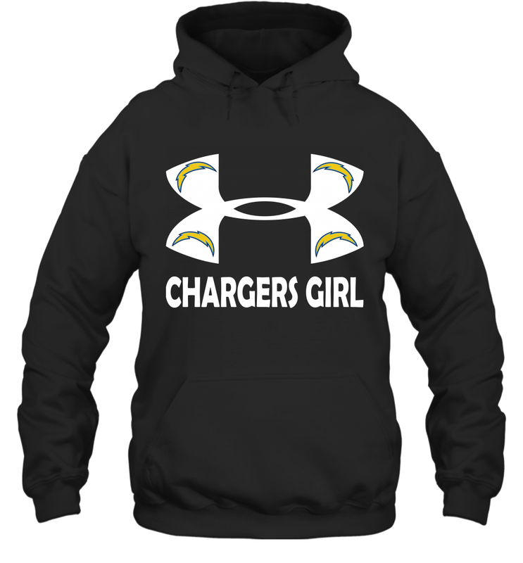 San Diego Chargers Girl Under Armour Football Hoodies - giftteeshirt4u