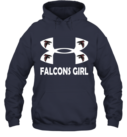 Atlanta Falcons Girl Under Armour Football Hoodies - giftteeshirt4u