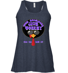 Trends Funny Jive Turkey Face Thanksgiving Day Racerback Tank - giftteeshirt4u