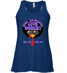Trends Funny Jive Turkey Face Thanksgiving Day Racerback Tank - giftteeshirt4u