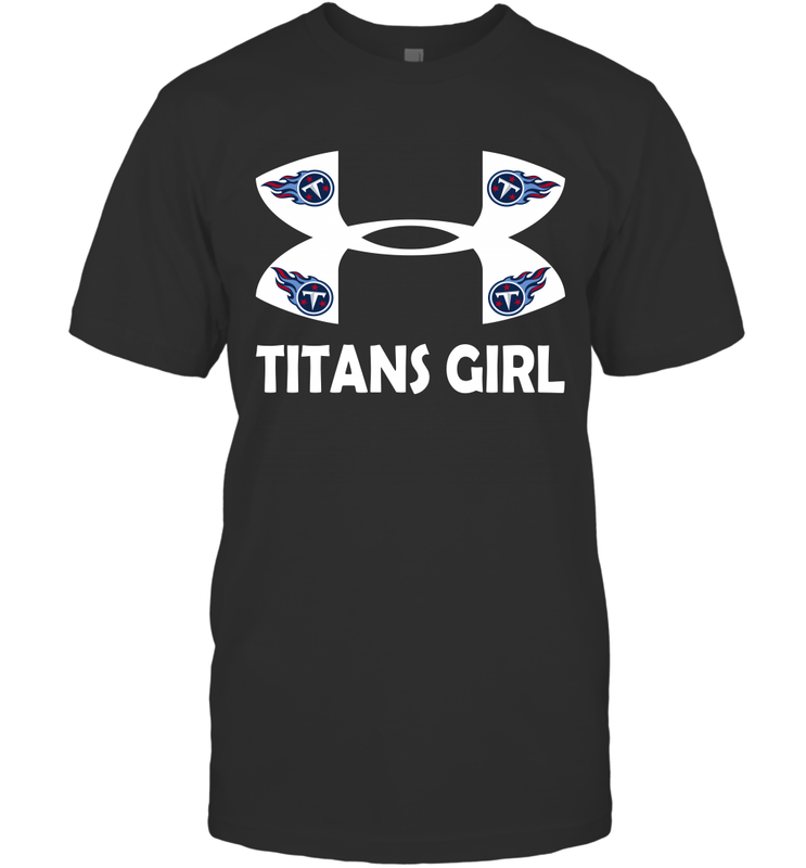 Tennessee Titans Girl Under Armour Football T-Shirt - giftteeshirt4u