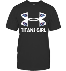 Tennessee Titans Girl Under Armour Football T-Shirt - giftteeshirt4u