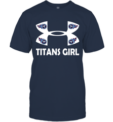 Tennessee Titans Girl Under Armour Football T-Shirt - giftteeshirt4u