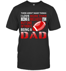 I Love More Than Being A Tampa Bay Buccaneers Fan Being A Dad Football T-Shirt - giftteeshirt4u