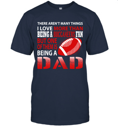 I Love More Than Being A Tampa Bay Buccaneers Fan Being A Dad Football T-Shirt - giftteeshirt4u