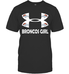 Denver Broncos Girl Under Armour Football T-Shirt - giftteeshirt4u