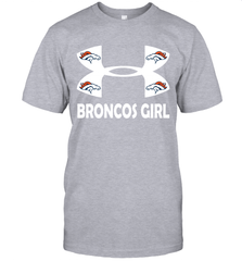 Denver Broncos Girl Under Armour Football T-Shirt - giftteeshirt4u