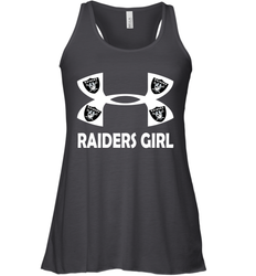 Oakland Raiders Girl Under Armour Football Tank - giftteeshirt4u