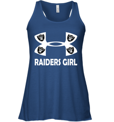 Oakland Raiders Girl Under Armour Football Tank - giftteeshirt4u