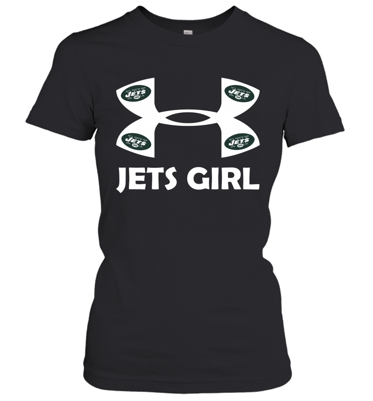 New York Jets Girl Under Armour Football Short Sleeve - giftteeshirt4u