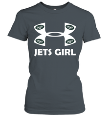New York Jets Girl Under Armour Football Short Sleeve - giftteeshirt4u