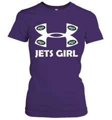 New York Jets Girl Under Armour Football Short Sleeve - giftteeshirt4u