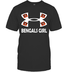 Cincinnati Bengals Girl Under Armour Football T-Shirt - giftteeshirt4u