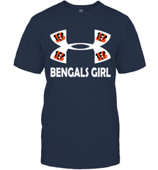 Cincinnati Bengals Girl Under Armour Football T-Shirt - giftteeshirt4u