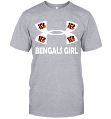 Cincinnati Bengals Girl Under Armour Football T-Shirt - giftteeshirt4u