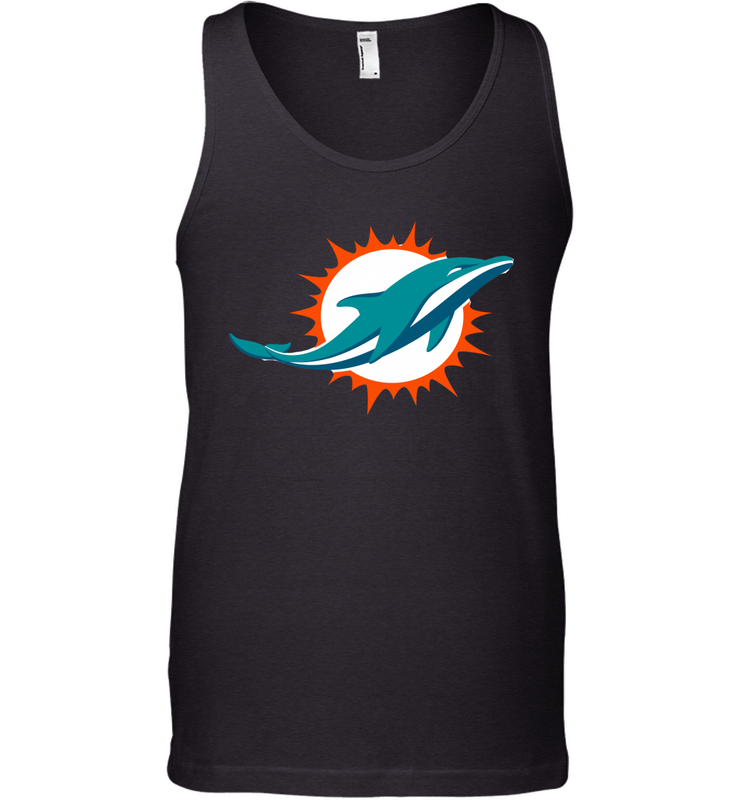 Gift Shirt Logo For Fan Rugby Team Miami Dolphins Tank Top - giftteeshirt4u