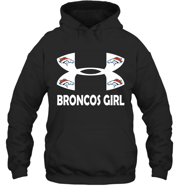 Denver Broncos Girl Under Armour Football Hoodies - giftteeshirt4u
