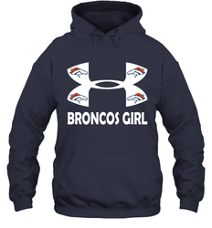 Denver Broncos Girl Under Armour Football Hoodies - giftteeshirt4u