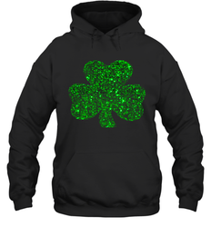 Rish Shamrock St Patrick's Day Glitter Green Lucky Charm Women Hoodie - giftteeshirt4u