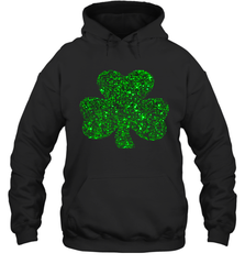 Rish Shamrock St Patrick's Day Glitter Green Lucky Charm Women Hoodie - giftteeshirt4u