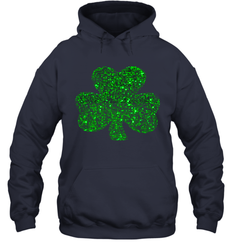 Rish Shamrock St Patrick's Day Glitter Green Lucky Charm Women Hoodie - giftteeshirt4u