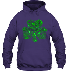 Rish Shamrock St Patrick's Day Glitter Green Lucky Charm Women Hoodie - giftteeshirt4u