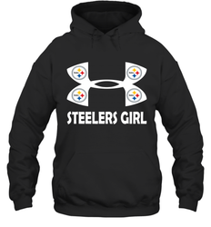 Pittsburgh Steelers Girl Under Armour Football Hoodies - giftteeshirt4u