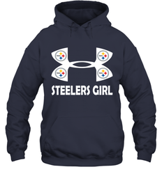 Pittsburgh Steelers Girl Under Armour Football Hoodies - giftteeshirt4u
