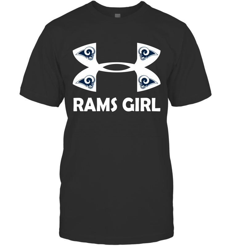 Los Angeles Rams Girl Under Armour Football T-Shirt - giftteeshirt4u