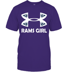 Los Angeles Rams Girl Under Armour Football T-Shirt - giftteeshirt4u