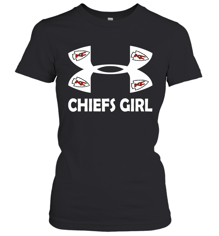 Kansas City Chiefs Girl Under Armour Football Short Sleeve - giftteeshirt4u