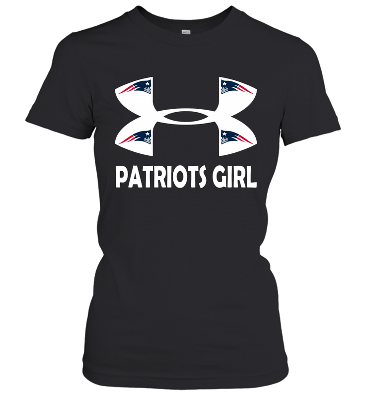 New England Patriots Girl Under Armour Football Short Sleeve - giftteeshirt4u