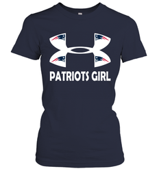 New England Patriots Girl Under Armour Football Short Sleeve - giftteeshirt4u