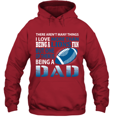 I Love More Than Being A Detroit Lions Fan Being A Dad Football Hoodie - giftteeshirt4u