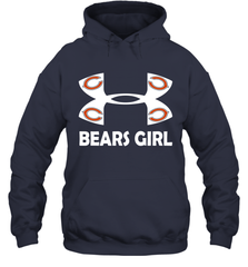 Chicago Bears Girl Under Armour Football Hoodies - giftteeshirt4u