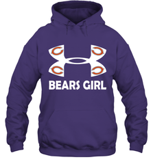 Chicago Bears Girl Under Armour Football Hoodies - giftteeshirt4u