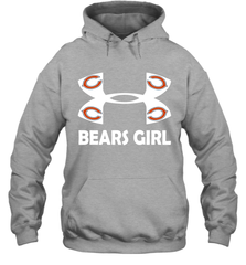 Chicago Bears Girl Under Armour Football Hoodies - giftteeshirt4u