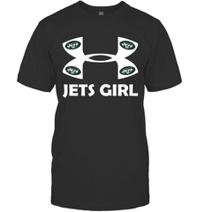 New York Jets Girl Under Armour Football T-Shirt - giftteeshirt4u