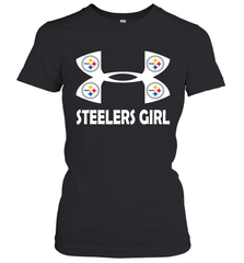 Pittsburgh Steelers Girl Under Armour Football Short Sleeve - giftteeshirt4u