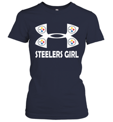 Pittsburgh Steelers Girl Under Armour Football Short Sleeve - giftteeshirt4u