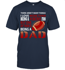 I Love More Than Being A San Francisco 49ers Fan Being A Dad Football T-Shirt - giftteeshirt4u