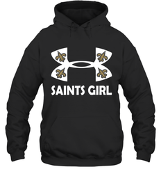 New Orleans Saints Girl Under Armour Football Hoodies - giftteeshirt4u