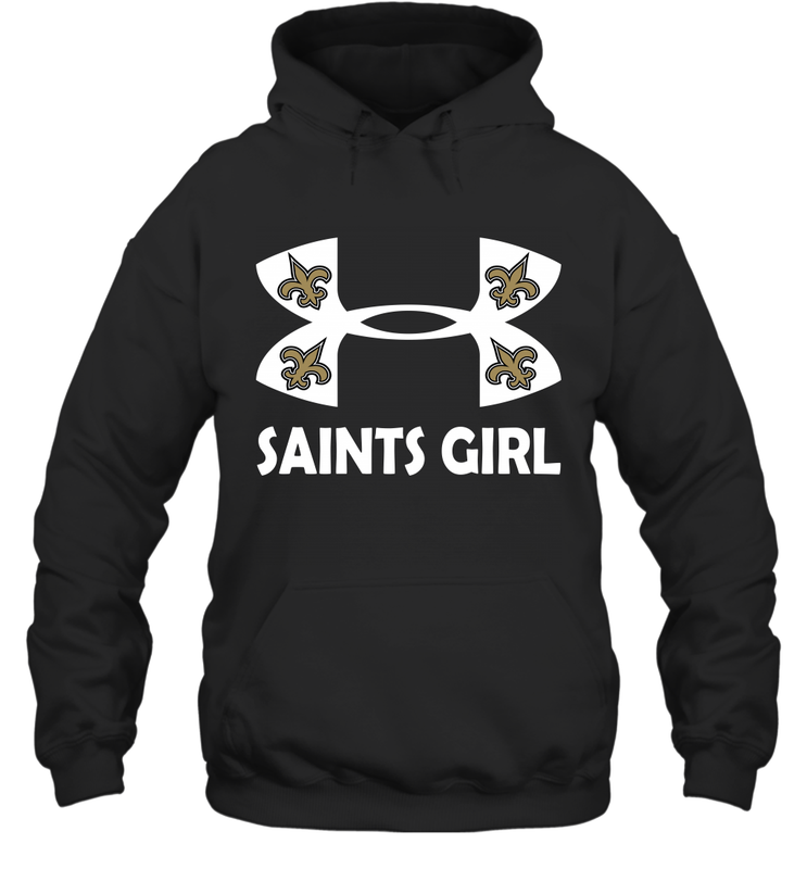 New Orleans Saints Girl Under Armour Football Hoodies - giftteeshirt4u