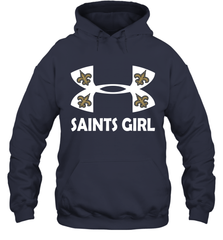 New Orleans Saints Girl Under Armour Football Hoodies - giftteeshirt4u